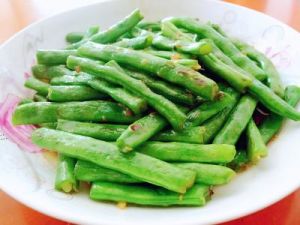 清炒四季豆 清炒四季豆