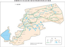 圖木舒克市地圖