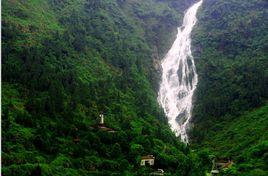 黃袍山瀑布 黃袍山瀑布