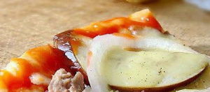 黑胡椒洋蔥圈批薩 黑胡椒洋蔥圈批薩