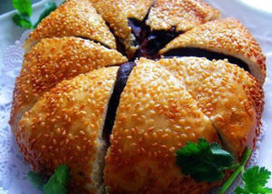 芝麻豆沙餡餅 芝麻豆沙餡餅