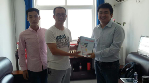 圖：開豆英語成為上海“真愛夢想”合作學校