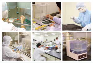 無菌實驗室及生產線 