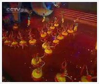 襄陽市二十五中舞蹈《鼓鳴伏龍娃》央視演出