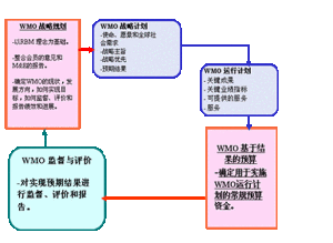 WMO 戰略規划過程示意圖