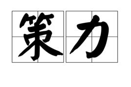 策力 策力