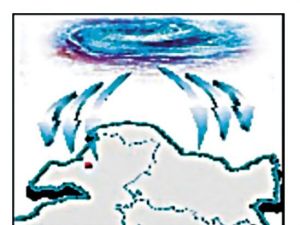 東亞極地渦鏇 呼倫貝爾一帶今冬正好在極地渦鏇的正下方，處在最冷的位置上，造成這一地區氣溫極低。