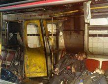 俄羅斯捷運爆炸現場