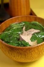 菠菜煮豬肝