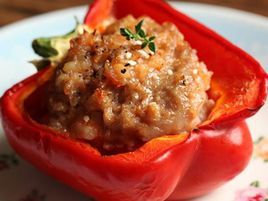鮮蝦豬肉釀彩椒 鮮蝦豬肉釀彩椒