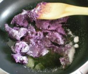 紫薯餡涼糕 紫薯餡涼糕