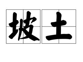 坡土 坡土