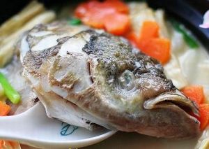 鮮淮山支竹魚頭煲