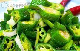 蔥香秋葵 蔥香秋葵