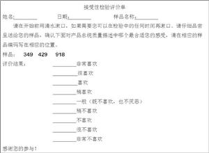 接受性檢驗 接受性檢驗