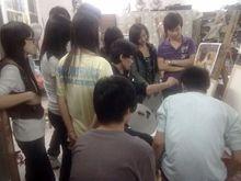 桂林塔基畫室教師示範