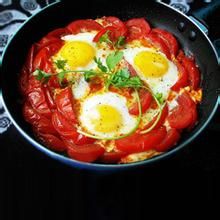 茄汁豆荷包蛋 茄汁豆荷包蛋