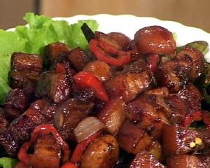 無水蘑菇紅燒肉 無水蘑菇紅燒肉