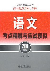 高中起點升本、專科:語文考點精解與應試模擬 高中起點升本、專科:語文考點精解與應試模擬
