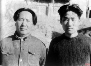 毛岸英與父親毛澤東