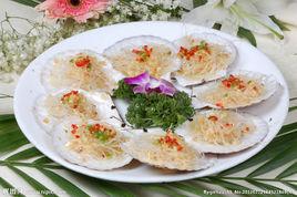 蒜茸冬粉蒸扇貝 蒜茸冬粉蒸扇貝