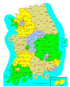 韓國行政區劃