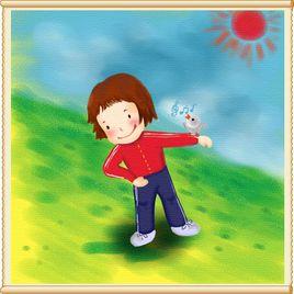 小狗學我做早操 小狗學我做早操