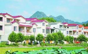 （圖）臨桂鎮打造清新、自然、整潔的新農村景象