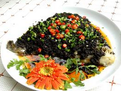 豆豉辣椒清蒸魚