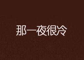 那一夜很冷 那一夜很冷