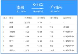 K441次列車 K441次列車