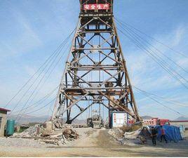 鑿井井架 鑿井井架