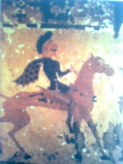 塞人騎兵，約前300年塞人壁畫
