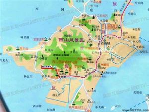 林屋洞地圖(蘇州西山林屋洞交通圖