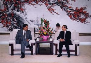 馬杜羅與王家瑞會晤