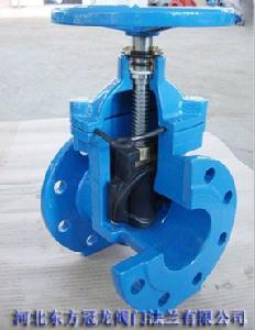 法蘭軟密封閘閥 法蘭軟密封閘閥