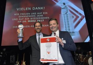 2016年獲得Marken Award