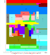 晉十六國“領區-時間”圖
