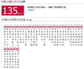無錫公交135路 無錫公交135路