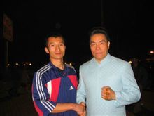 黃家達與國際截拳道聯盟主席魏峰