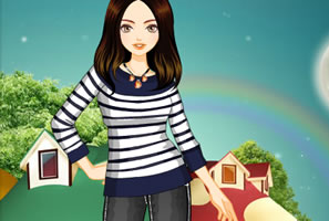 條紋毛衣 條紋毛衣