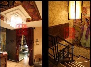 美容院裝修效果圖欣賞-簡歐風格