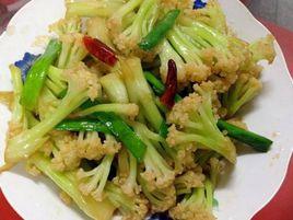 菜花炒肉片 菜花炒肉片