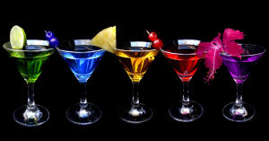 調製好的雞尾酒