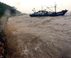 颱風卡努影響浙江沿海