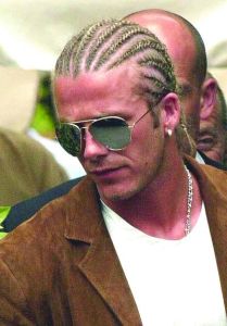 貝克漢姆的玉米辮