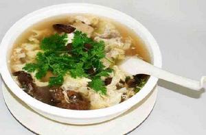 馬齒莧肉絲湯 馬齒莧肉絲湯