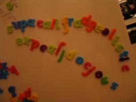 Supercalifragilisticexpialidocious Supercalifragilisticexpialidocious