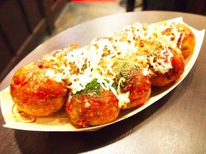 烤章魚丸 烤章魚丸