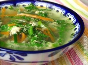 野薺菜蛋花湯 野薺菜蛋花湯